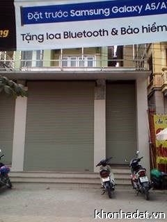 Cho thuê nhà mặt phố Cát Linh 100m, 1 tầng, mt 4.5m, 70 tr/th