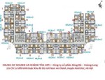 Chính chủ bán căn 1207 tòa 18T chung cư The Golden An Khánh, DT: 69,2m2, giá 1,050 tỷ. 0901798296