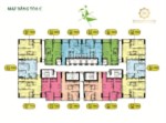 Cần bán gấp căn hộ chung cư Intracom Riverside căn 1607 tòa C dt 54m2 giá 21.5tr/m2 LH 0936453600