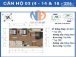 Chính chủ bán CH Ban cơ yếu Chính phủ T1205- CT1, DT: 74,2m2, giá 24 tr/m2. LH: 0934485810