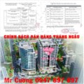 CHÍNH SÁCH BÁN HÀNG THÁNG 8/2019 - CHUNG CƯ THE LEGACY