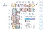 Bán căn 2PN + 1 Vinhomes Ocean Park, DT: 60m2, tầng thấp, view sân vườn hướng mát. Giá 1,855 tỷ