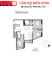 Bán căn 3 PN, 98m2, thiết kế đẹp nhất Sài Đồng, Long Biên với tầm view trọn vẹn Vinhomes riverside