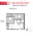 Bán căn hộ 2PN, 76m2, thiết kế căn hộ vuông vắn, bố trí hợp lý là căn hộ đáng sống nhất ở Long Biê