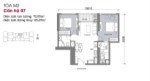 Chính chủ gửi bán căn hộ M2-2607 chung cư Metropolis, 2PN, 65,3m2 view hồ tây