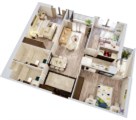 Bán căn 3 phòng ngủ 103m2 Imperia Sky Garden, hướng Đông Nam, full nội thất, 3.5 tỷ