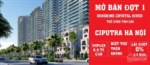 Shophouse khối đế Ciputra, DT 222,16m2 thông 3 tầng, TT 10% ký HĐ, HTLS 0% 2 năm, giá trực tiếp CĐ