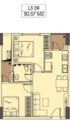 Bán ngoại giao căn hộ 50.57m2 dự án Le Grand Jardin, Long Biên