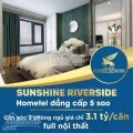Sở hữu căn 3PN dt 89m2 giá 3.1tỷ ở Sunshine Riverside, full đồ NT, dịch vụ tốt , nhận nhà ở ngay