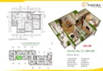 Nhượng suất ngoại giao chung cư Pandora Triều Khúc tầng đẹp, 2 ngủ, 2wc view vườn hoa, Bể bơi