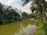 Bán biệt song lập Hoa Sữa 3 có sông DT 200m2 hoàn thiện view đường Hoa Hồng, KĐT Vinhomes Riversid
