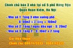 Chính chủ bán 3 nhà tại số 5 Hàng Đậu, Quận Hoàn Kiếm, Hà Nội