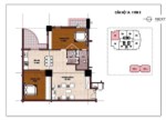 Bán rẻ căn hộ CT5 Văn Khê, Hà Đông. DT 68m2, 2 phòng ngủ, 2vs 1 tỷ 50 triệu