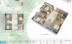 Cắt lỗ 300 triệu, bán gấp căn hộ 85m2, 3 PN nội thất đẹp tại tòa HH2K Dương Nội, giá 1,33 tỷ