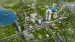 Căn hộ 3PN, diện tích 95,6m2, full nội thất cao cấp, tầng trung, view công viên Cầu Giấy, 0% LS