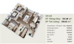 Bán căn hộ 3PN, hướng chính Nam, view trung tâm tp Hà Nội, nhận nhà Tháng 9/2019, đối diện Timecit