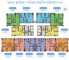 Bán suất ưu tiên căn 3 phòng ngủ, diện tích 95,1 m2, ban công Đông Nam chung cư Smile Building