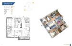 0962251630 chính chủ bán căn hộ 94,52m2 CC Hà Nội Homeland, tầng đẹp căn góc 3PN, giá 21,5 triệu/m
