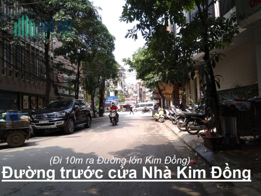 Cần bán gấp nhà ngõ 4 Kim Đồng, Oto Kinh doanh DT120m2 MT5m giá 16.5 tỷ  LH 0389927481