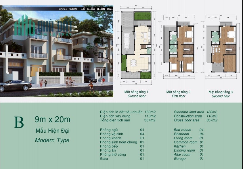 Biệt thự khu K ciputra xuất ngoại giao giá tốt 0904718336
