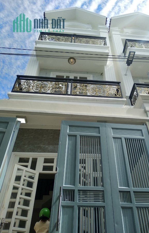 bán nhà 1 trệt 2 lầu hẻm xe hơi ở cầu Ông Dầu với giá chỉ từ 1.4 tỷ