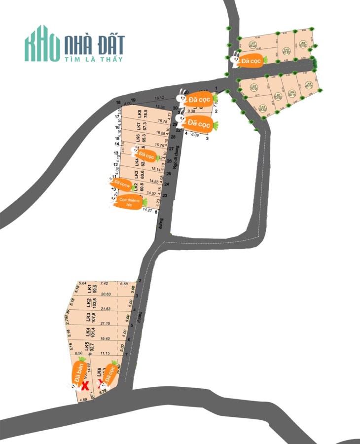 Cần bán lô đất thổ cư phân lô đồi sen, DT từ 60m2 đến 300 m2 xã bình yên, khu CN cao Hòa Lạc