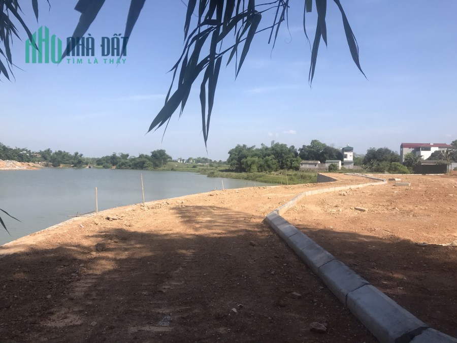 Bán lô đất thổ cư khu phân lô hồ vực giang, từ 100m2 đến 300 m2, Hạ Bằng Tân Xã, khu CNC Hòa Lạc