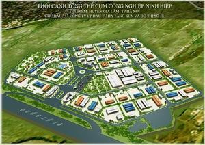 Cần bán đất tại Cụm công nghiệp Ninh Hiệp, Gia Lâm, HN. DT 4.000m2, MT 60m