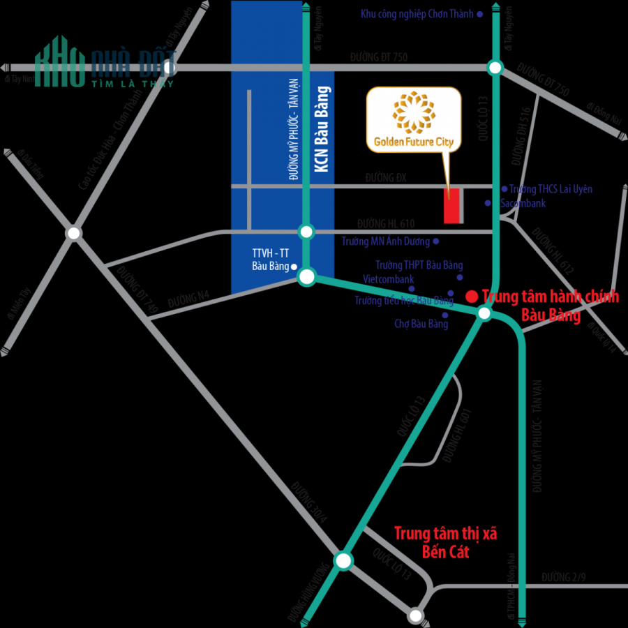 BÁN ĐẤT MẶT TIỀN QL 13, NGAY TTHC THỊ TRẤN LAI UYÊN, LIỀN KỀ KCN LỚN NHẤT BÌNH DƯƠNG