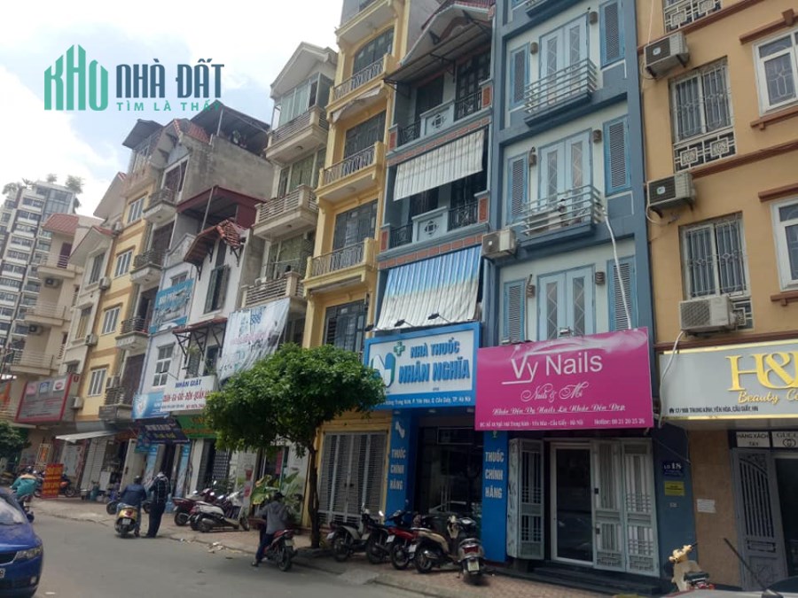 Bán nhà mặt phố Nguyễn Văn Huyên, Cầu Giấy. Lô Góc, MT 9m.