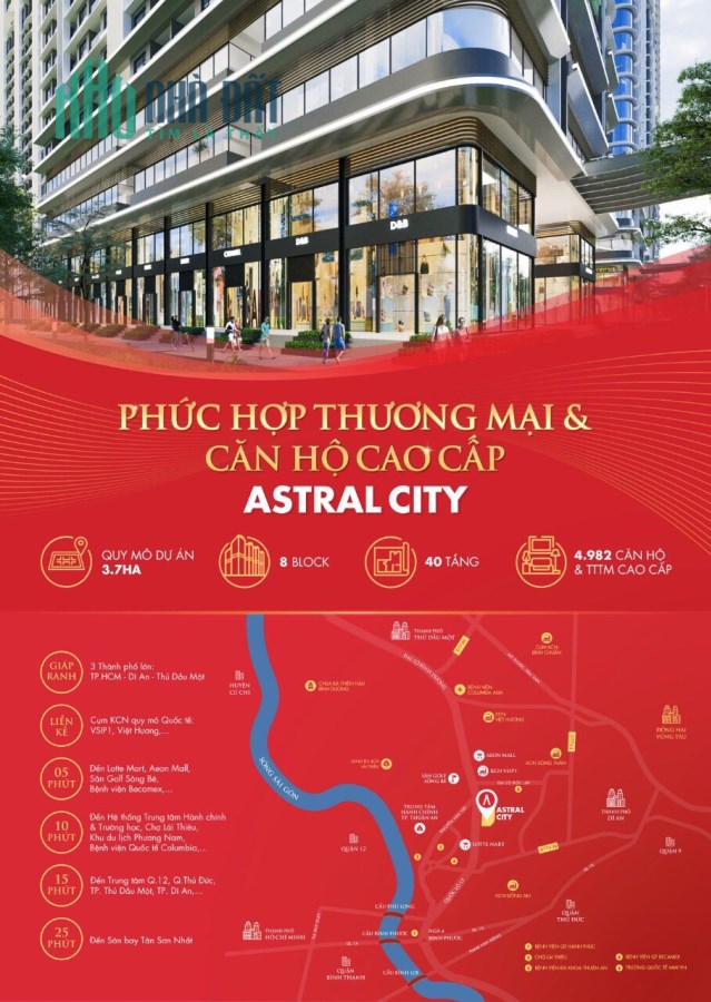 Cam kết chiết khấu lên tới 6% khi mua chung cư AsTral city Bình Dương
