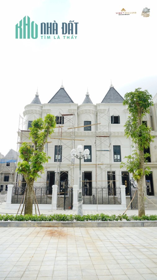 81 căn biệt thự phong cách lâu đài châu Âu đọc nhất vô nhị tại Ciputra