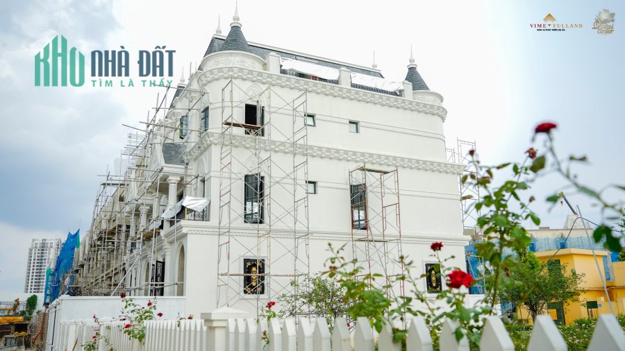 Biệt thự liền kề ciputra giá 245tr/m2. Bàn giao thô, hoàn thiện mặt ngoài tân cổ điển