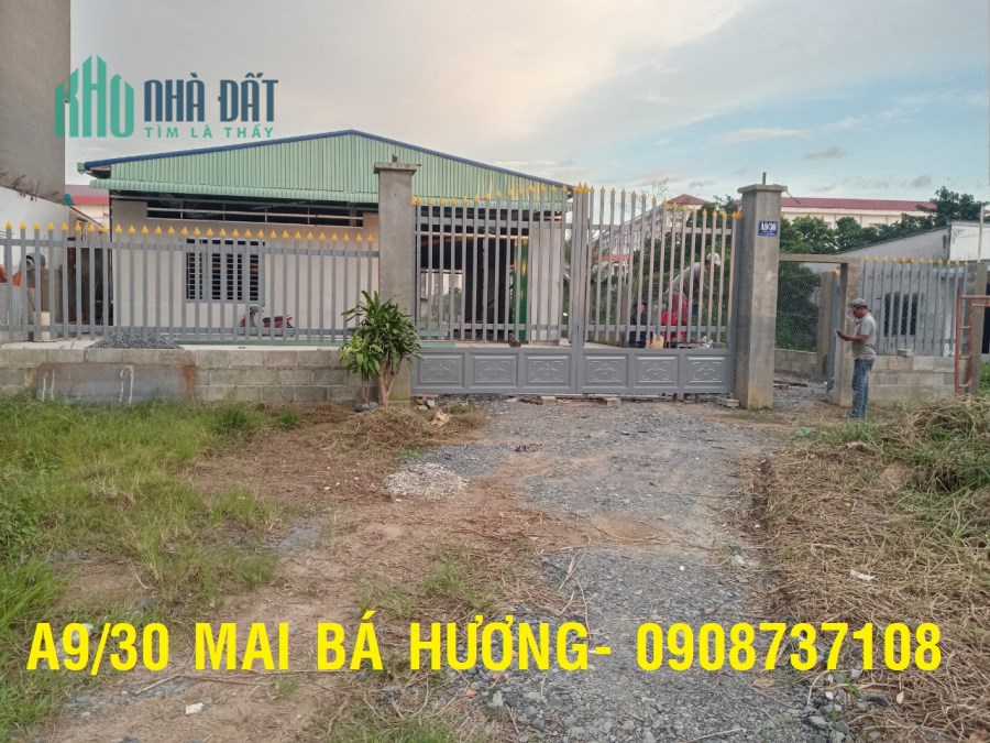 Cho thuê nhà xưởng Mai Bá Hương, Lê Minh Xuân, Bình Chánh