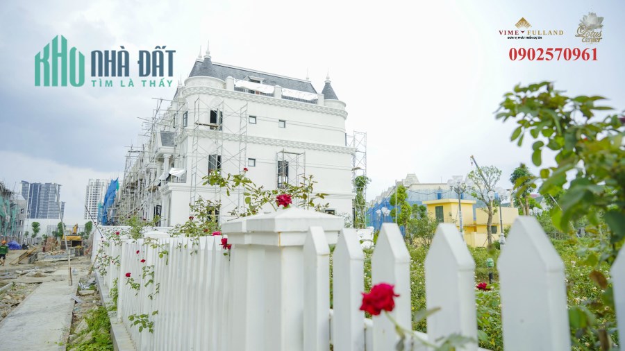 Đầu tư đất vàng dễ dàng, minh bạch với phân khu biệt thự lâu đài BT5 tại Ciputra