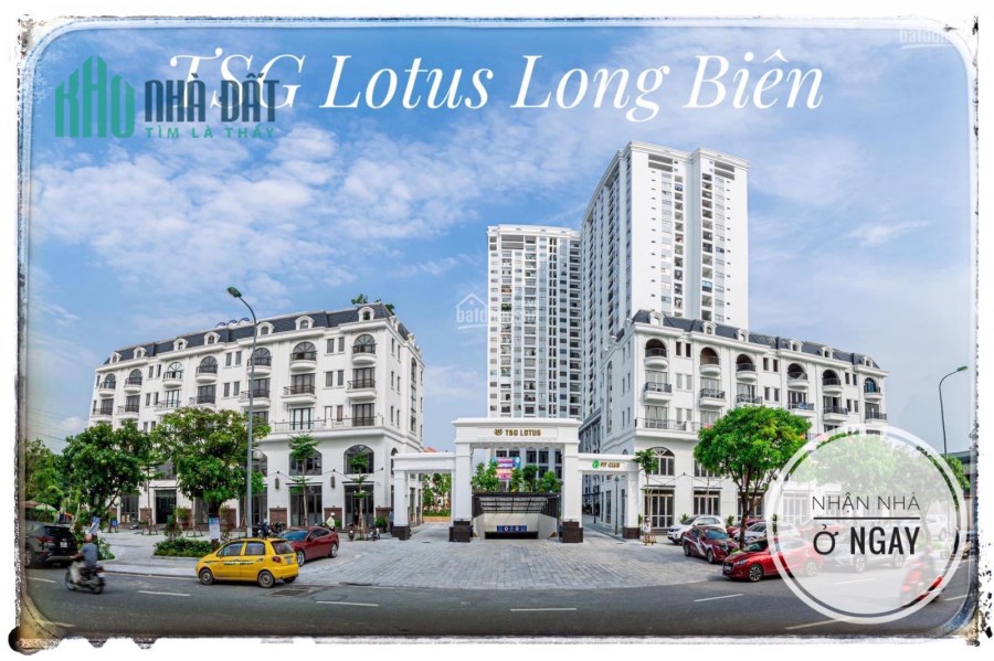 Căn hộ diện tích 103 m2 dự án TSG Lotus Sài Đồng,Long Biên