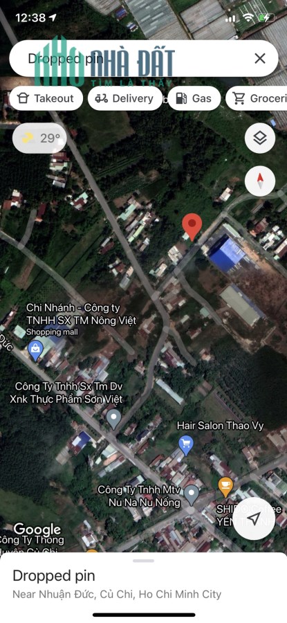 Bán gấp lô đất đường Nhuận Đức, xã Nhuận Đức, Củ Chi