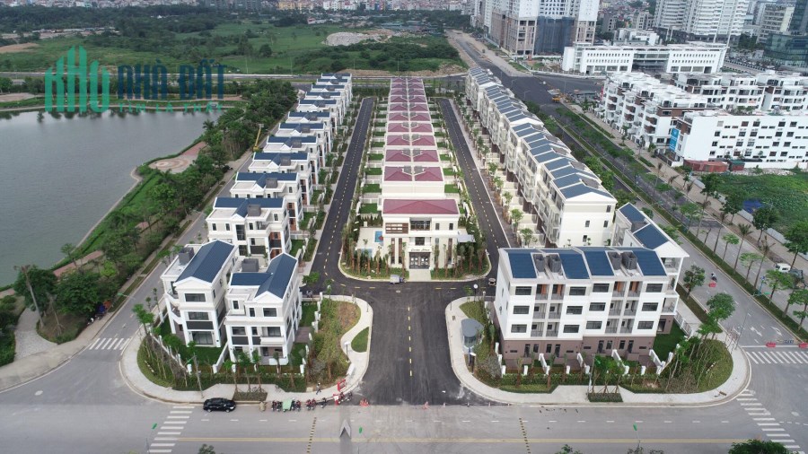 Biệt thự H10 star lake tây hồ tây hướng Nam 192m full nội thất