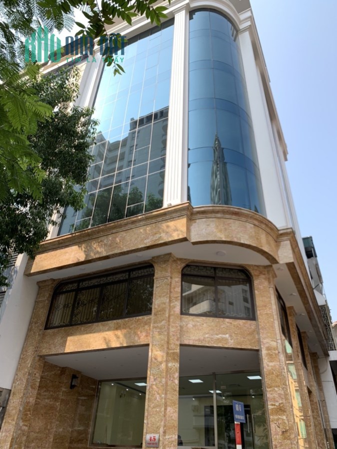 Bán tòa văn phòng 9 tầng lô góc Nam Trung Yên mt 10M. Giá 65 tỷ