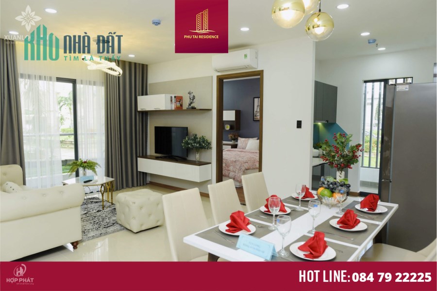 Mua bán căn hộ chung cư Phú Tài Residences Quy Nhơn giá chỉ từ 1 tỷ 4