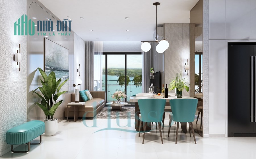 Còn 3 suất 2PN cuối dự án căn hộ D’Lusso. Tầng đẹp, view đẹp. Chênh lệch 50tr