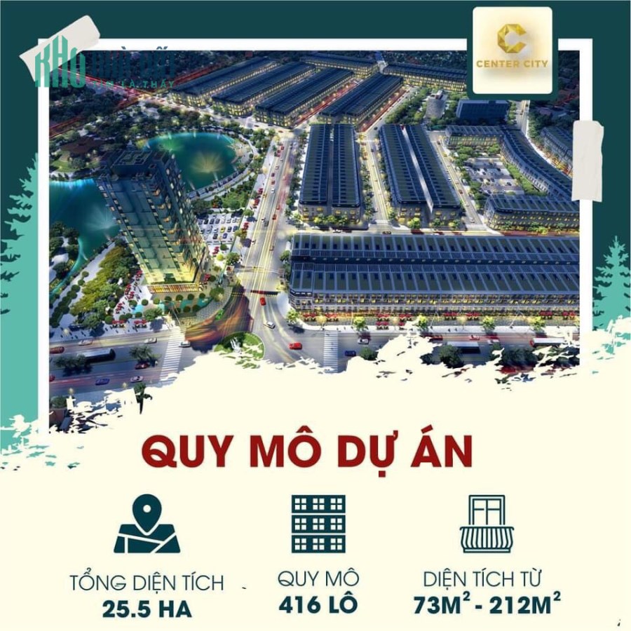 Cần bán lô đất hướng Đông Bắc, đường 13.5m, ngay sau dãy shophouse tại Vân Hội