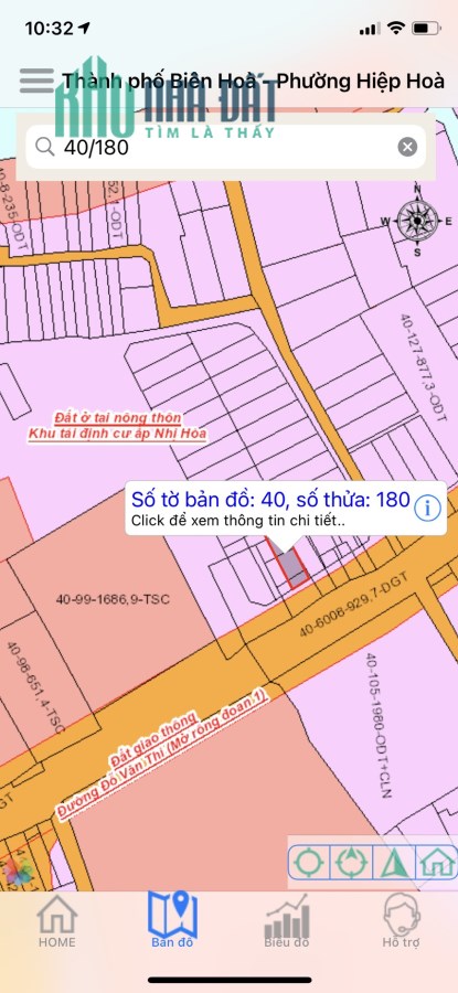 Cần bán lô đất mặt tiền Đỗ Văn Thi, P.Hiệp Hòa, Biên Hòa