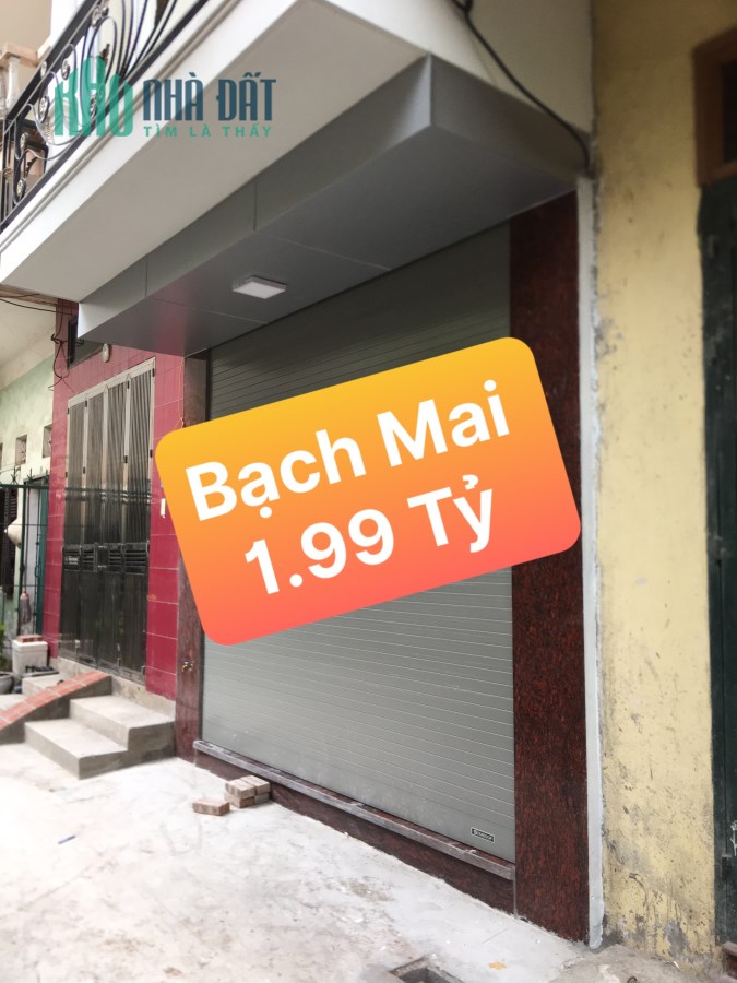 Chính Chủ Bán Nhà Bạch Mai 1.99Tỷ, Sổ Riêng, 2 Ngủ, Đủ Công Năng,3 Thoáng.