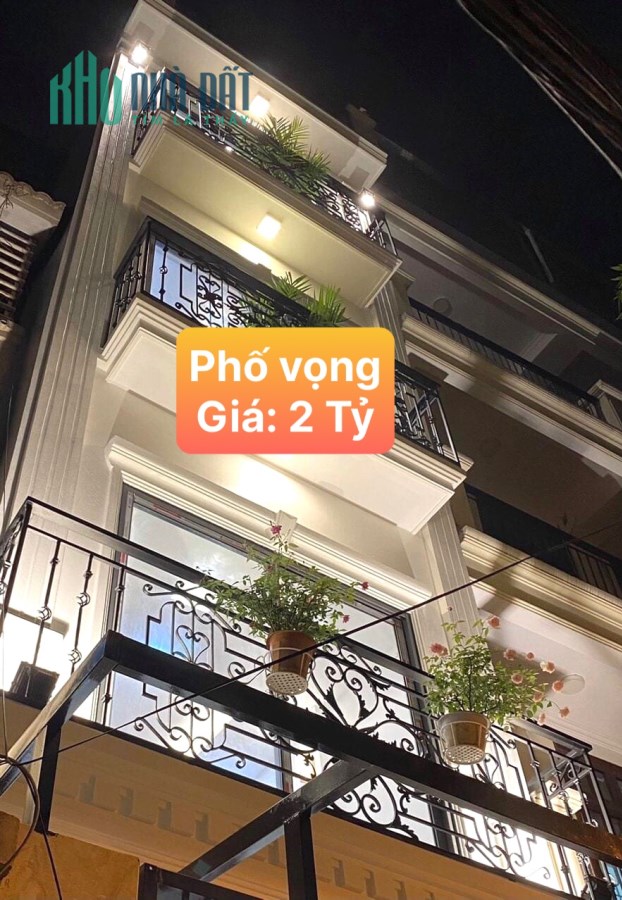 Mua Bán Là Duyên, Nhưng Nếu Có Nhu Cầu Mua Nhà Phố Vọng với 2Tỷ, 35m2 Duy Nhất 1 Căn.