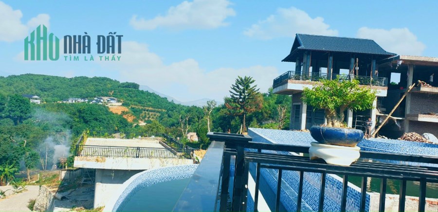 Bán khuôn viên nghỉ dưỡng cao cấp đã hoàn thành 80% tại Lương Sơn - Hòa Bình