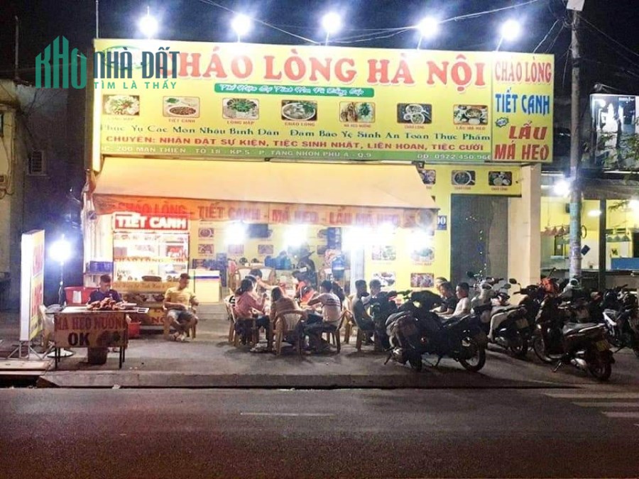 Sang nhượng gấp quán mặt tiền đường 200 Man Thiện - Tăng Nhơn Phú A - Đường Man Thiện - Quận 9