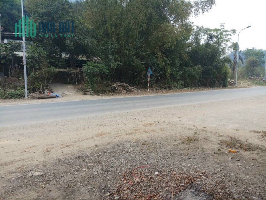 Bán mảnh đất tiềm năng bám mặt đường quốc lộ 6 mặt tiền hơn 36m tại Lương Sơn - Hòa Bình