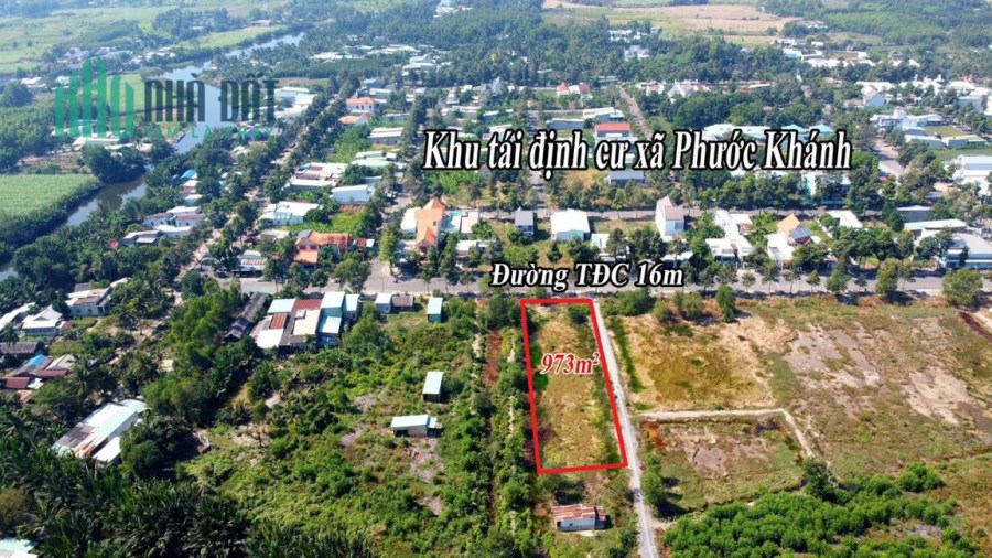 Đất ở khu dân cư xã phước khánh