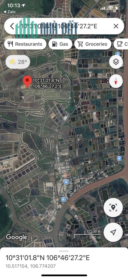 Bán gấp lô đất đường xe hơi 7m xã Lý Nhơn, Cần Giờ